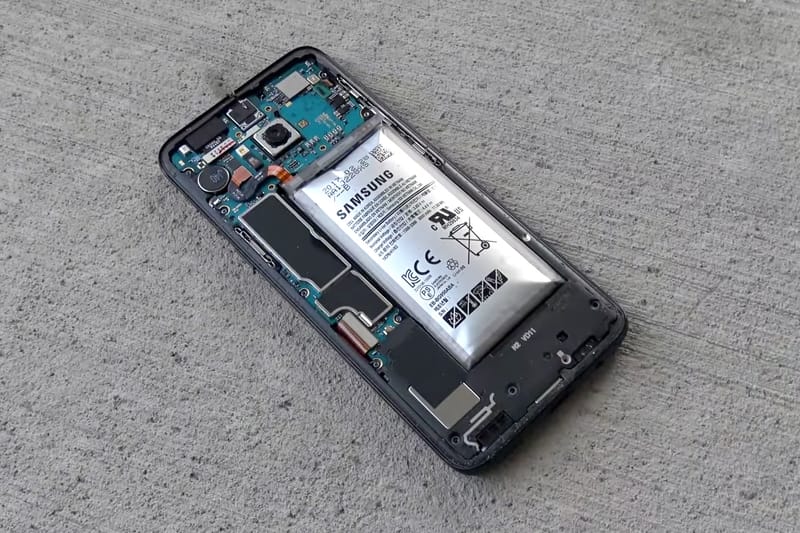 삼성 갤럭시 S8 배터리 폭파 실험 영상