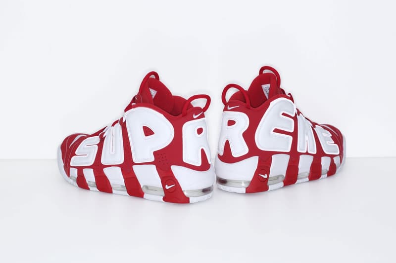 슈프림 나이키 에어 모어 업템포 공식 사진 & 발매 정보 2017 supreme nike air more uptempo official images release