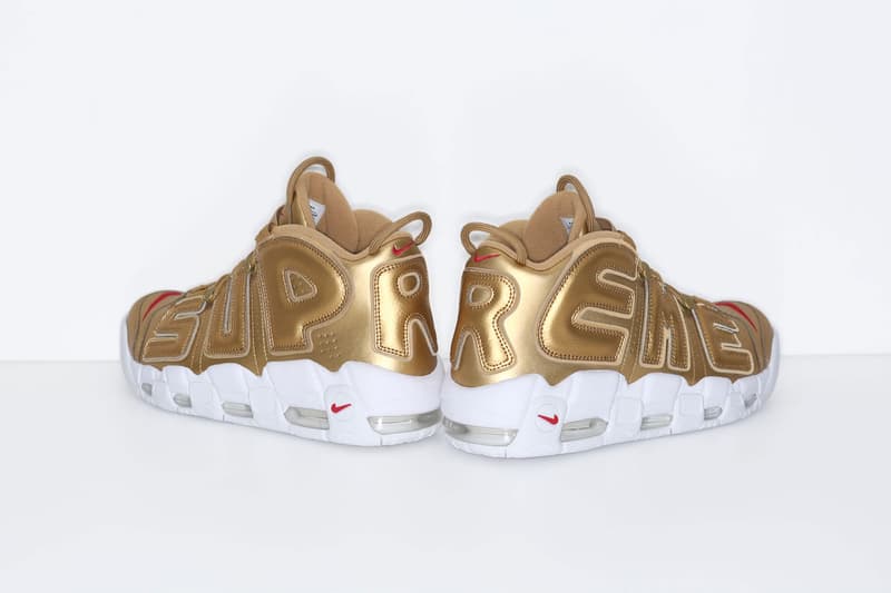 슈프림 나이키 에어 모어 업템포 공식 사진 & 발매 정보 2017 supreme nike air more uptempo official images release