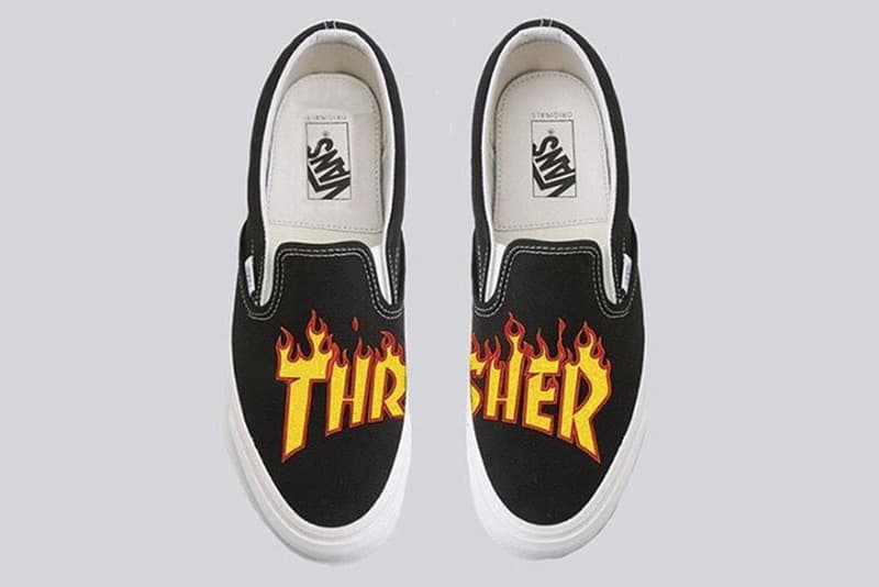 반스 x <쓰레셔> 협업 유출 2017 vans x <thrasher> collaboration leak