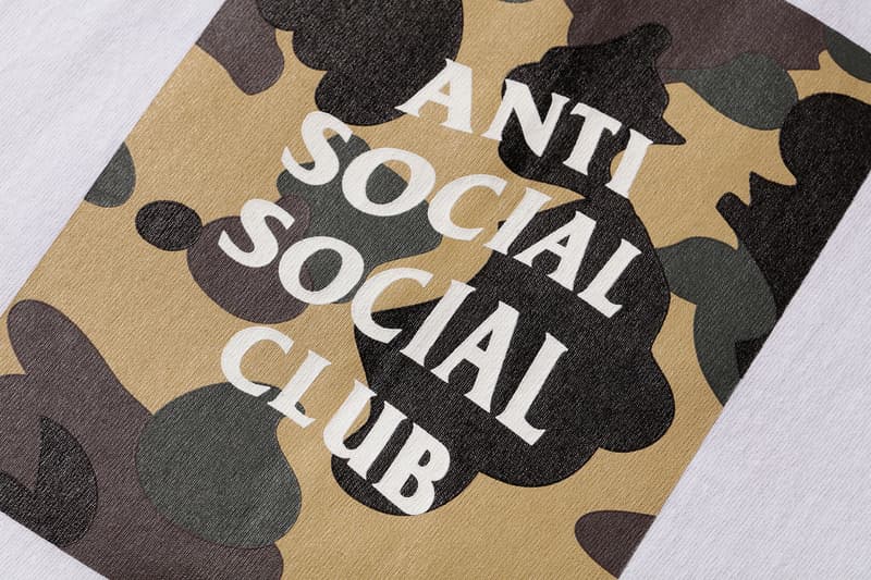 안티 소셜 소셜 클럽 베이프 2017 anti social social club bape