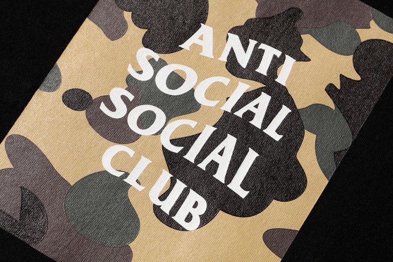 안티 소셜 소셜 클럽 베이프 2017 anti social social club bape