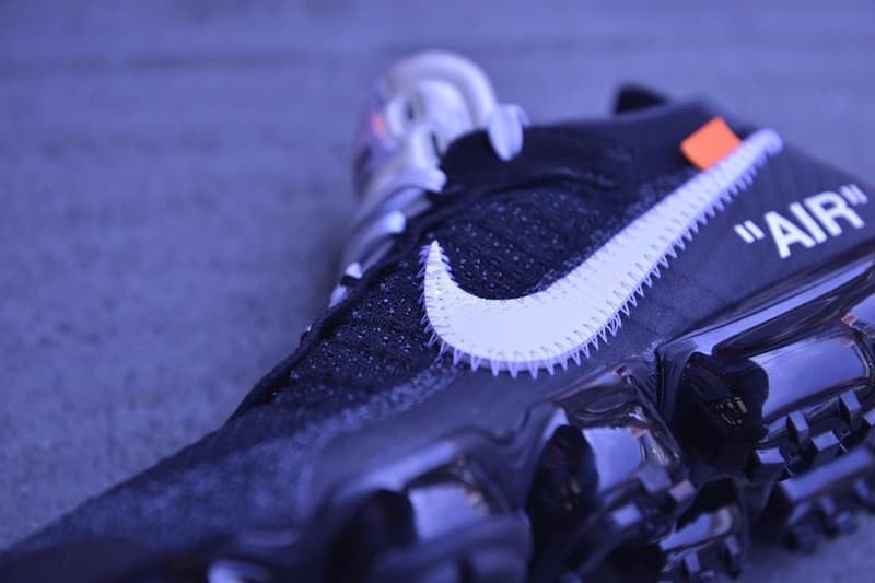 오프 화이트 나이키 에어 베이퍼 맥스 유출 사진 off-white-nike-air-vapormax-closer-look