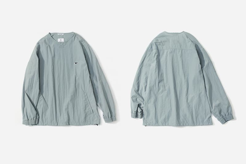 네이더스와 배럴즈가 출시한 특별한 아노락 2017 neithers-barrels-round-neck-anorak-light-gray