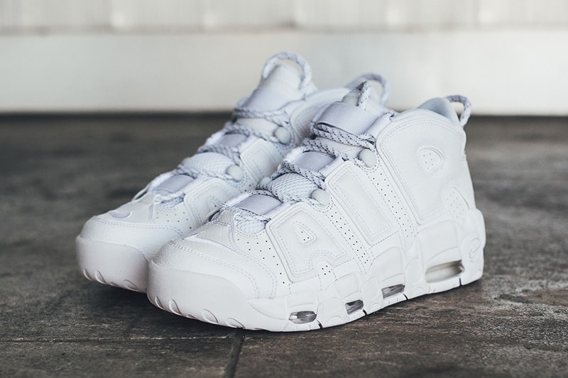 나이키 업템포 '트리플 화이트' 컬렉션 출시 nike uptempo triple white collection 2017