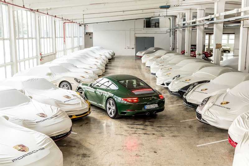 100만 번째 포르쉐 아이리시 그린 카레라 S 2017 porsche one millionth 911