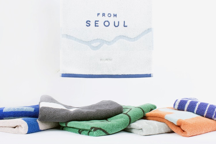 로우로우와 송월타월 그리고 대한민국 디자이너가 만든 수건 컬렉션?