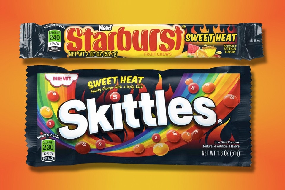 스키틀즈 스타버스트 2017 신제품 Skittles Starburst Sweet Heat