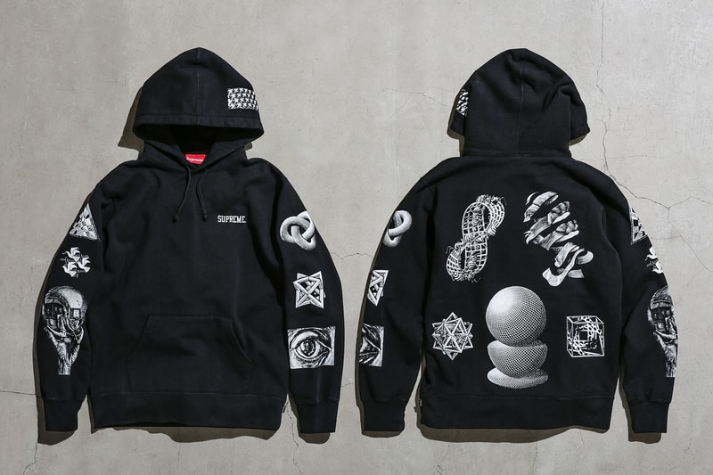 슈프림 mc escher supreme 2017