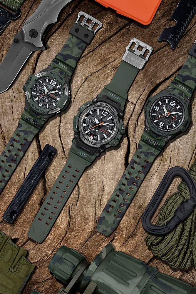 지샥 2017 그래비티 마스터 올리브 드랩 출시 G-Shock Gravity Master Olive Drab