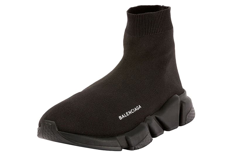 발렌시아가 '트리플 블랙' 스피드 로우 트레이너 2017 balenciaga triple black speed low trainer 2017