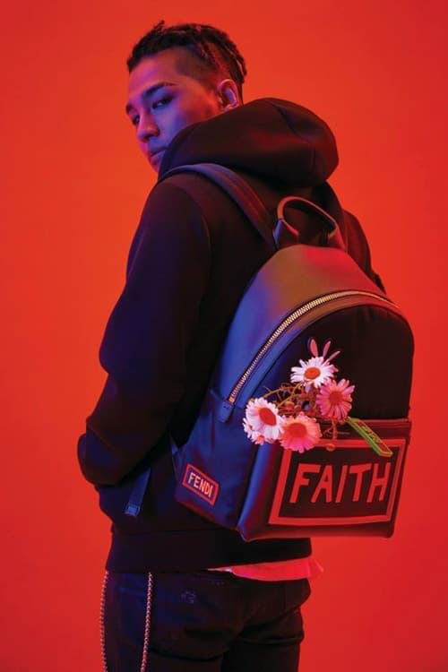 태양 펜디 2017 가을 겨울 캡슐 컬렉션 big bang taeyang fendi fall winter