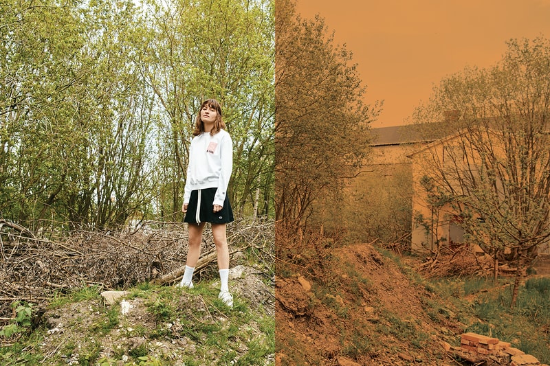 챔피온 리버스 위브 우드 우드 2017 가을 겨울 룩북 champion reverse weave wood wood fall winter