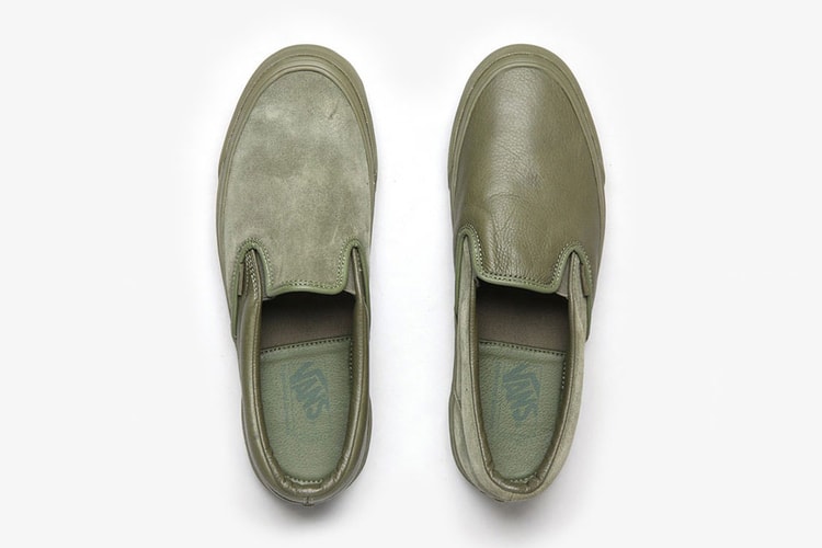 엔지니어드 가먼츠 x 반스 '짝짝이' 슬립온 LX 컬렉션