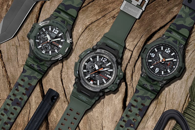 강인한 남성을 위한 시계, 지샥 올리브 드랩 컬렉션