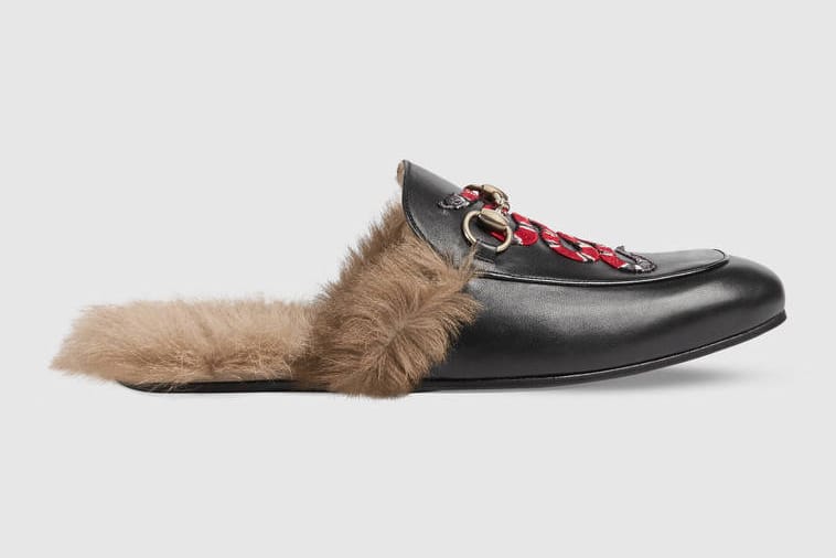 구찌의 중성적인 2017 SS 슬리퍼 컬렉션