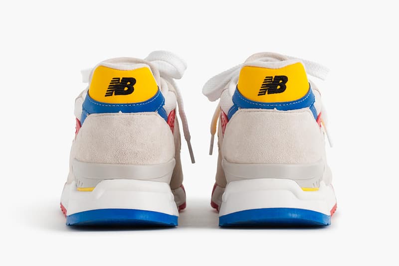 뉴발란스 x 제이크루 998 'Beach Ball' 2017 new balance x j.crew beach ball 998 sneakers