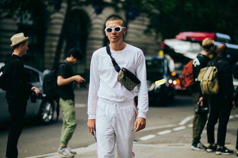 런던 컬렉션 맨즈 2018 봄 여름 패션위크 london fashion week mens spring summer street style lcm