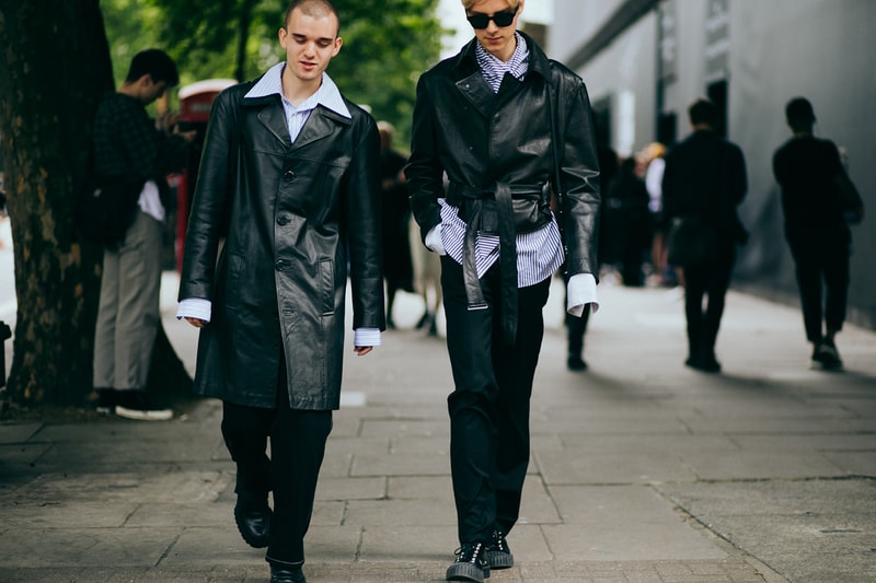 런던 컬렉션 맨즈 2018 봄 여름 패션위크 london fashion week mens spring summer street style lcm