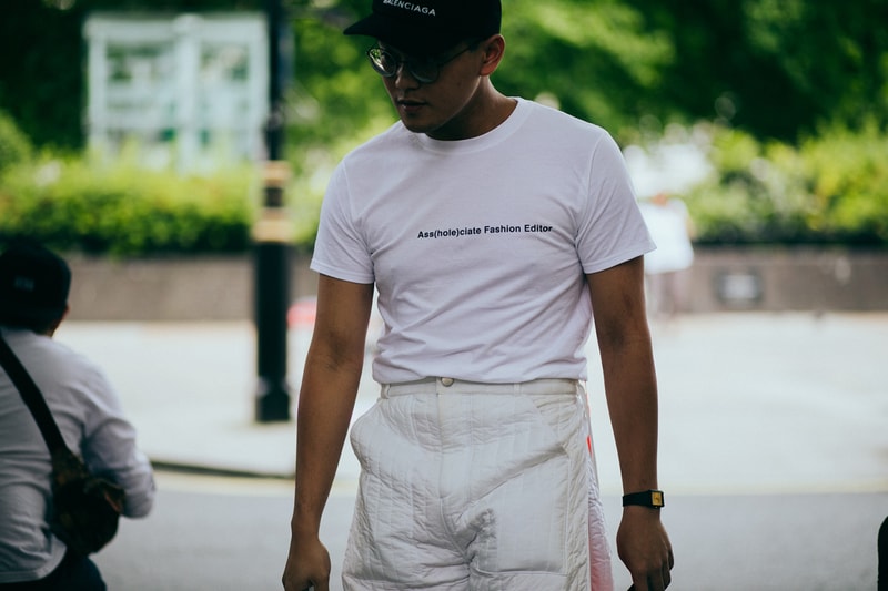 런던 컬렉션 맨즈 2018 봄 여름 패션위크 london fashion week mens spring summer street style lcm
