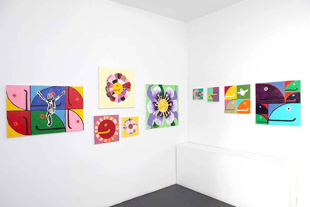 마크 곤잘레스 2017 파워 플라워 로스앤젤레스 전시 Mark Gonzales Fower Flower Exhibition Los Angeles