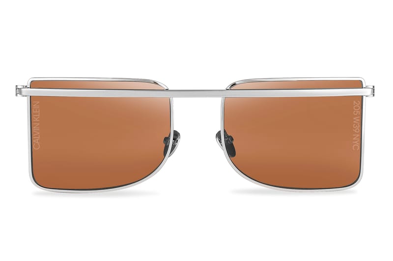 라프 시몬스의 2017 SS 캘빈 클라인 선글라스 컬렉션