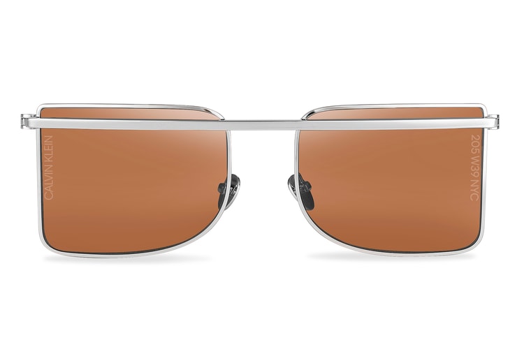 라프 시몬스의 2017 SS 캘빈 클라인 선글라스 컬렉션