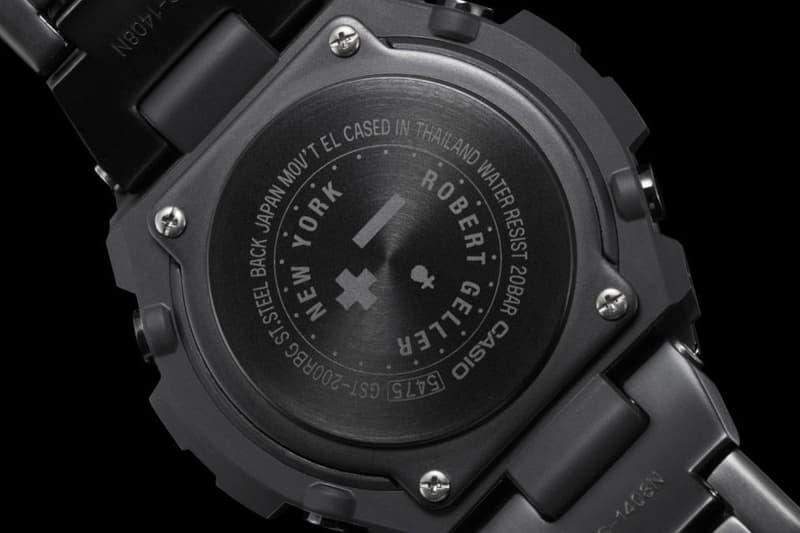 지샥 로버트 겔러 협업 지스틸 2017 G-Shock Robert Geller G-Steel