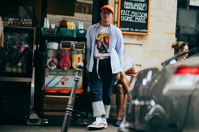 파리 남성 패션위크 2018 봄, 여름 컬렉션 스트리트 패션 2017 paris fashion week men's 2018 spring, summer collection street fashion