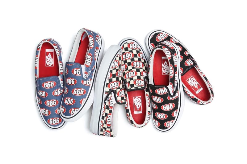 슈프림 반스 2017 여름 협업 666 슬립온 Supreme Vans Summer 666 Slip-on