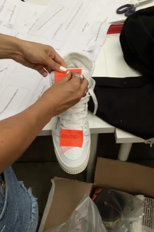 오프 화이트 'Off-Court' 운동화 사진 유출 2017 off-white off-court sneakers pictures