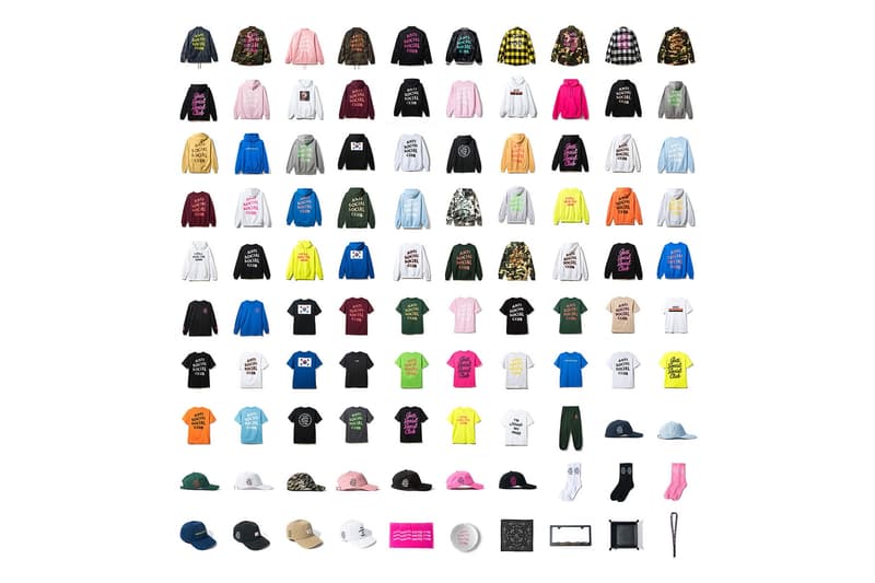 안티 소셜 소셜 클럽 2017 가을 겨울 컬렉션 후드 티셔츠 모자 양말 Anti Social Social Club Fall Winter Collection Hoodies T-shirts Caps Socks