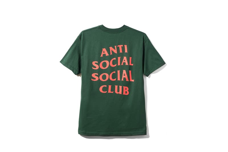 안티 소셜 소셜 클럽 2017 가을 겨울 컬렉션 후드 티셔츠 모자 양말 Anti Social Social Club Fall Winter Collection Hoodies T-shirts Caps Socks