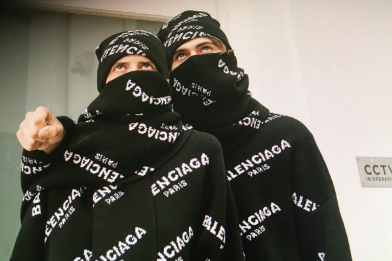 센스 발렌시아가 2017 가을 겨울 컬렉션 화보 SSENSE Balenciaga Fall Winter Collection Editorial