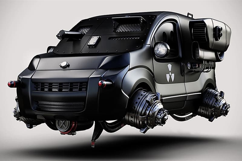 세기말이 온다면 타야할 섹시한 자동차 아포칼립스 futuristic apocalypse vehicles jomar mochado 2017