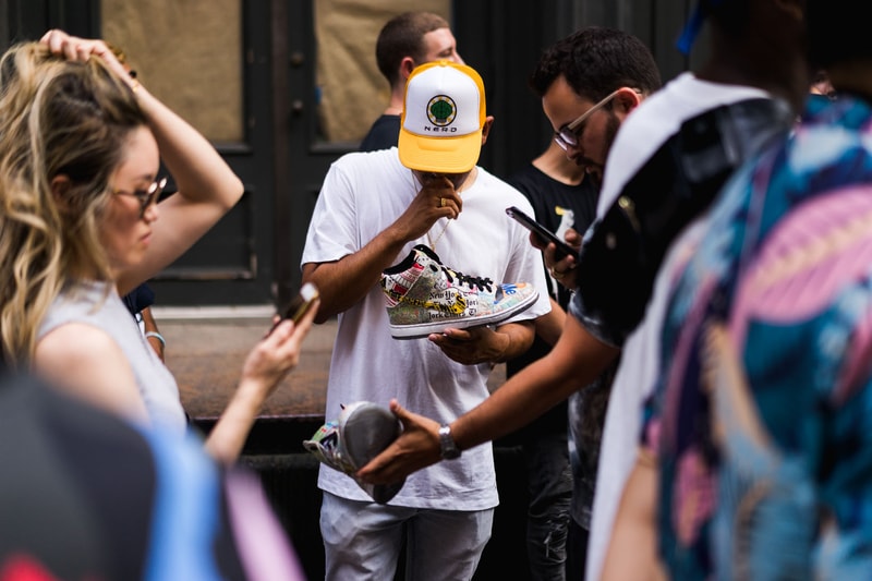 헤론 프레스턴 뉴욕 패션위크 팝업 2017 heron preston new york fashion week pop up for you the world