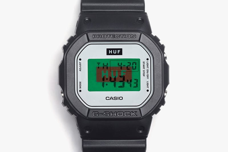 15주년 기념해 지샥과 협업한 허프, DW5600HUF-1 출시