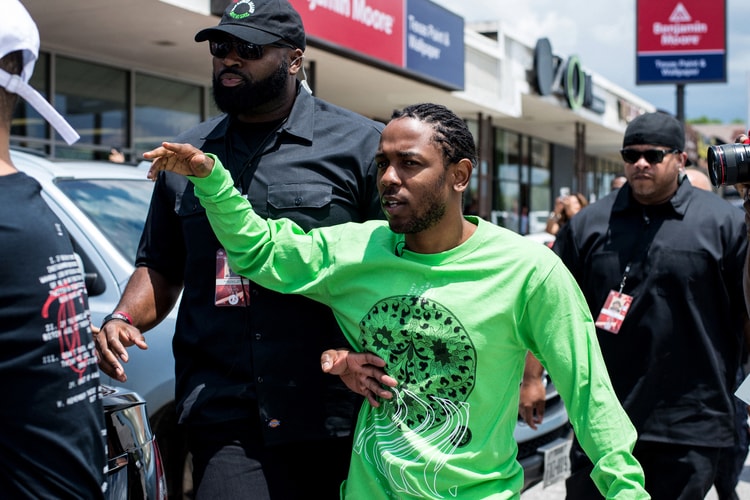 켄드릭 라마의 <DAMN> 댈러스 팝업 현장