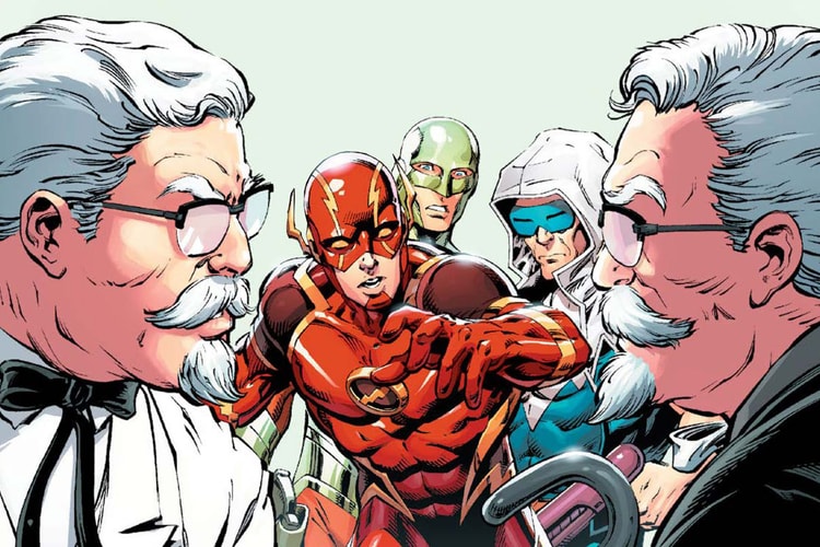 KFC x DC <저스티스 리그> 만화책 삼부작