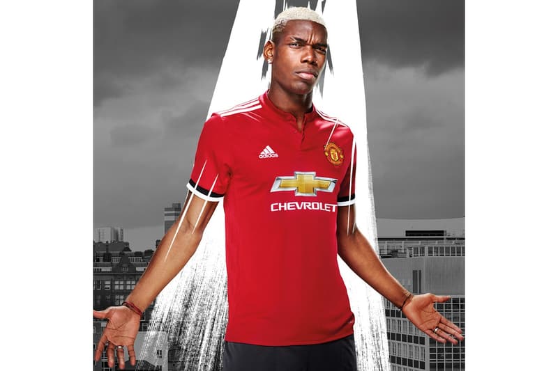 맨체스터 유나이티드 아디다스 풋볼 2017 2018 시즌 홈 유니폼 Manchester United Home Kit Adidas Football