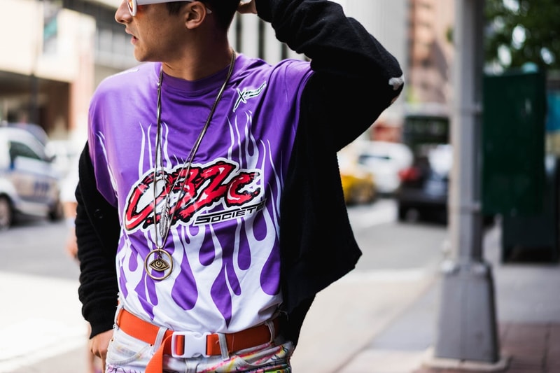 뉴욕 패션위크 첫날에 포착한 패션 피플들의 거리 패션 new york fashion week mens street style day 1 2017