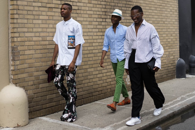뉴욕 패션위크 첫날에 포착한 패션 피플들의 거리 패션 new york fashion week mens street style day 1 2017