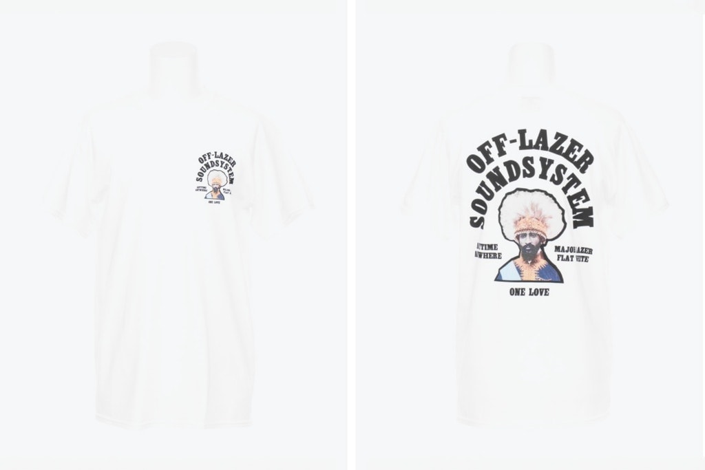 오프 화이트 메이저 레이저 버질 아블로 디플로 꼴레뜨 2017 Off-White Major Lazer Virgil Abloh Diplo Colette T-shirts