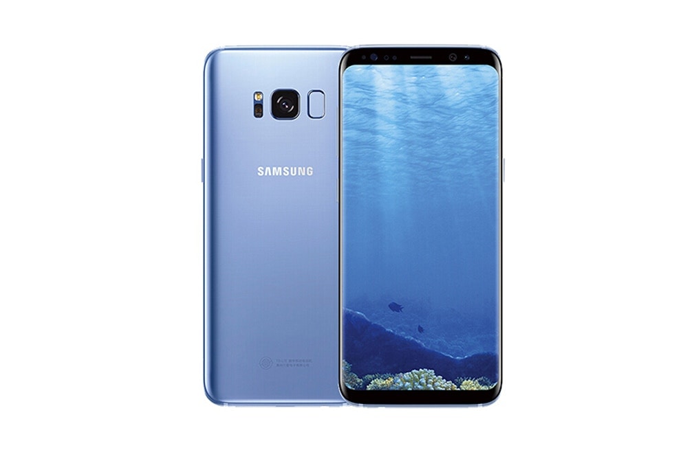 삼성 갤럭시 S8 S8 플러스 코럴 블루 2017 Samsung Galaxy S8 S8 plus Coral Blue