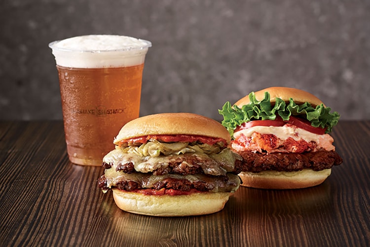 쉐이크쉑, 한정판 햄버거 2개 & 자몽 맥주 출시