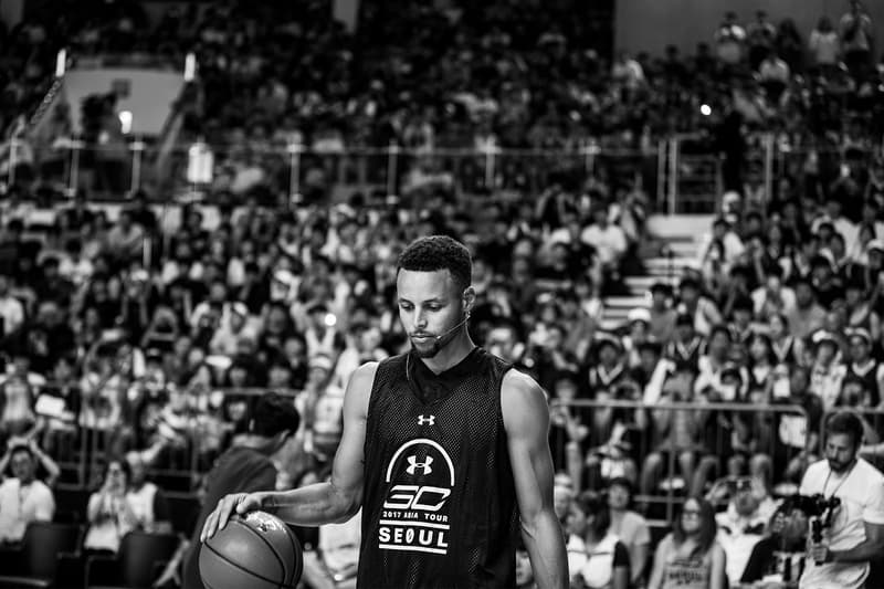 스테판 커리 언어아머 아시아 투어 인터뷰 2017 stephen curry under armour asia tour interview