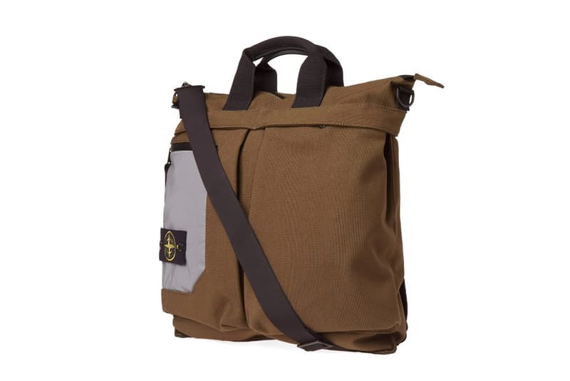 스톤 아일랜드 방수 투 웨이 토트백 2017 stone island reflective panel two way tote 2017