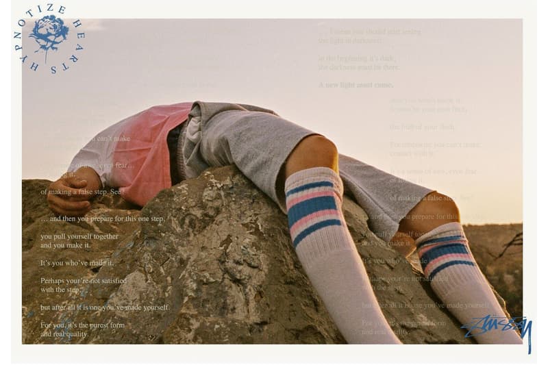 스투시 힙노타이즈 하츠 티셔츠 2017 stussy hypnotize hearts collaboration t-shirts