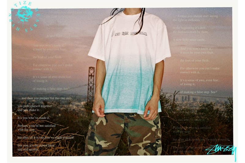 스투시 힙노타이즈 하츠 티셔츠 2017 stussy hypnotize hearts collaboration t-shirts