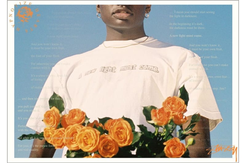 음반사 힙노타이즈 하츠와 협업한 스투시 티셔츠 제품군